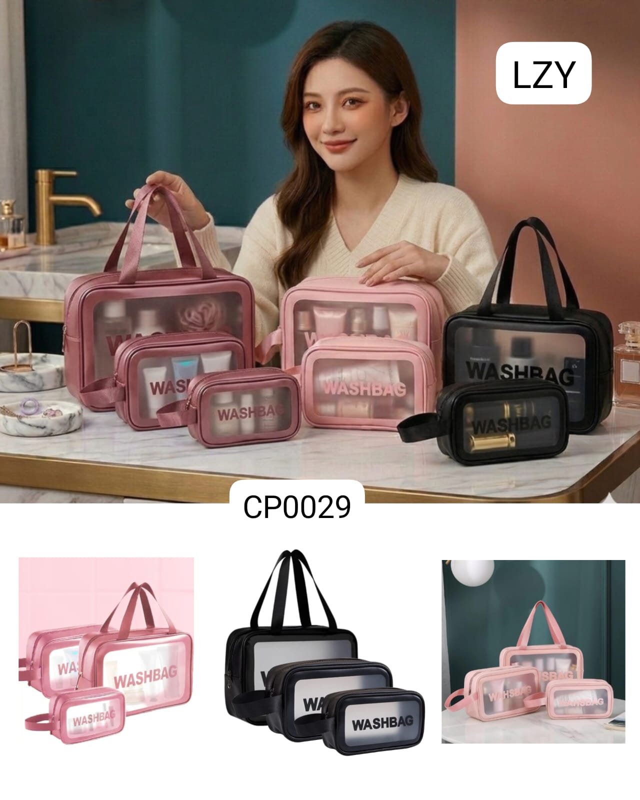 Cosmetic pouches CP0001